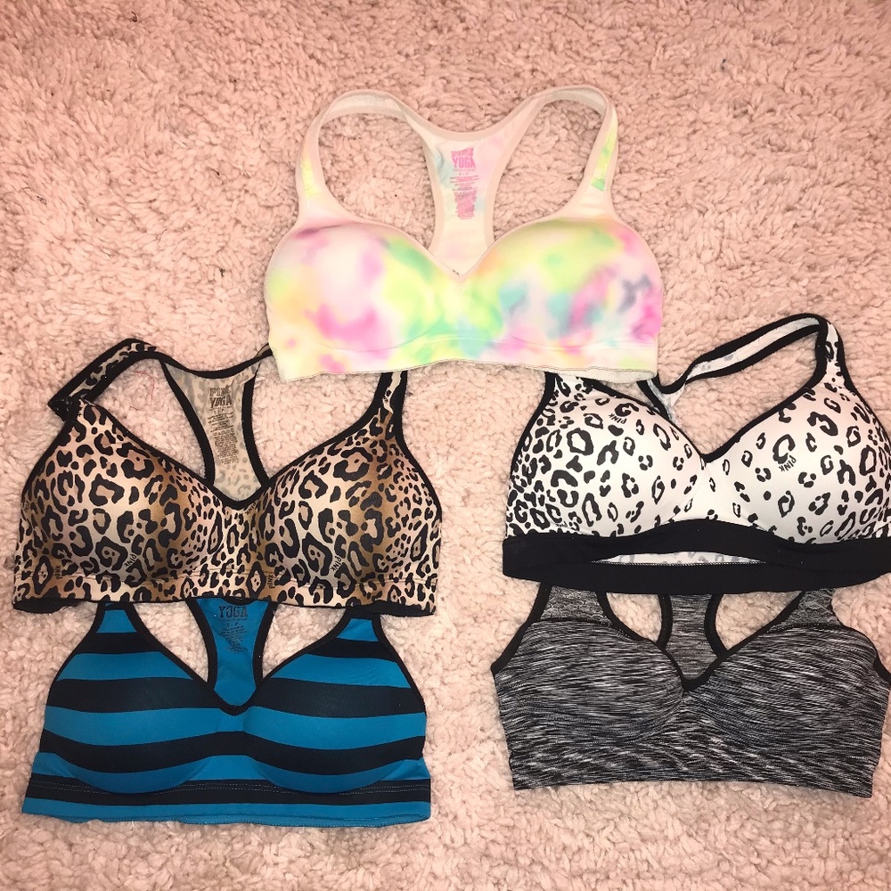 Victorias Secret Yoga Bras LOT Size Small